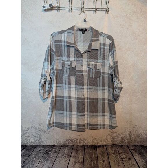 French laundry super soft button-down shirt 3x - Picture 1 of 4